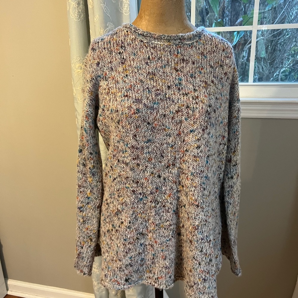 She + Sky multicolor sweater USED 
Jeans not included